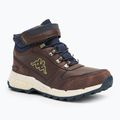 Kappa Thulium Tex Kinderschuhe 260908T braun/navy