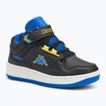 Kappa Jonscha Kinderschuhe schwarz/blau