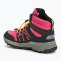 Kinderschuhe Kappa Boxford Mid Tex pink/yellow 3