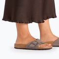 Slides Schlappen  Damen BIRKENSTOCK Catalina BS BF Narrow mocha 9