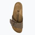 Slides Schlappen  Damen BIRKENSTOCK Catalina BS BF Narrow mocha 5