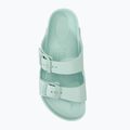Slides Schlappen  Kinder BIRKENSTOCK Arizona EVA Narrow surf green 5