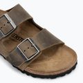 Badeschuhe BIRKENSTOCK Arizona LEOI Narrow faded khaki 7