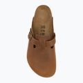 BIRKENSTOCK Boston LEOI Regular cognacfarbene Flip-Flops 5