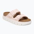 Klapki damskie BIRKENSTOCK x Papillio Arizona Chunky Birko-Flor Narrow light rose