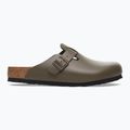 Badeschuhe BIRKENSTOCK Boston NL Regular smooth leather concrete gray 2