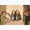 Badeschuhe BIRKENSTOCK Boston NL Regular smooth leather concrete gray 6