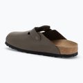 Badeschuhe BIRKENSTOCK Boston NL Narrow smooth leather concrete gray 3