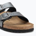 BIRKENSTOCK Arizona BF Narrow Metallic Schwarz Flip-Flops 7