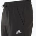 Herren adidas Essentials Small Logo Woven Cargo-Hose 7/8 schwarz 3