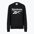 Hoodie Sweatshirt Damen Reebok Identity Big Logo Fleece Crew black