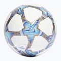 adidas UCL Training Fußball 23/24 weiß/silbermetallic/helles cyan/royal Größe 4