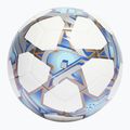 adidas UCL Training Fußball 23/24 weiß/silbermetallic/helles cyan/royal Größe 4 2