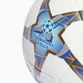 adidas UCL Training Fußball 23/24 weiß/silbermetallic/helles cyan/royal Größe 4 3