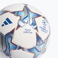 adidas UCL League 23/24 Fußball weiß/silbermetallic/helles cyan/royal blau Größe 4 4