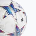 adidas UCL PRO 23/24 Fußball weiß/silbermetallic/helles cyan/royal blau Größe 5 3
