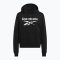 Hoodie Sweatshirt Damen Reebok Identity Big Logo Fleece black 4