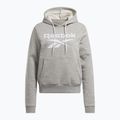Hoodie Sweatshirt Damen Reebok Identity Big Logo Fleece medium grey heather 3