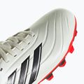 Kinder-Fußballschuhe adidas Copa Pure II Club FxG elfenbein/schwarz/sonnenrot 9