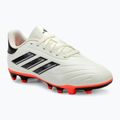 Kinder-Fußballschuhe adidas Copa Pure II Club FxG elfenbein/schwarz/sonnenrot