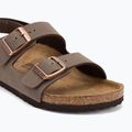 BIRKENSTOCK Milano AS Kinder BFBC Regular Mokka Sandalen 7