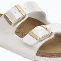 Kinder-Pantoletten BIRKENSTOCK Arizona Birko-Flor Narrow electric metallic pearl 5
