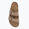 Pantoletten BIRKENSTOCK Arizona Crosstown Regular tabacco brown 6