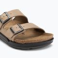 Pantoletten BIRKENSTOCK Arizona Crosstown Regular tabacco brown 7