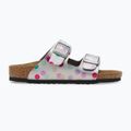 BIRKENSTOCK Kinder-Flip-Flops Arizona BF Narrow electric metallic dots silber 2