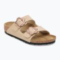 Kinder-Badelatschen BIRKENSTOCK Arizona Flowers Kids Birko-Flor sandcastle