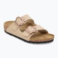 Kinder-Badelatschen BIRKENSTOCK Arizona Flowers Kids Birko-Flor sandcastle