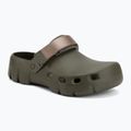 Schlappen BIRKENSTOCK Birki Flow TEX EVA Regular Khaki/gray taupe