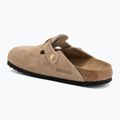 Badelatschen BIRKENSTOCK Boston Suede Leather sandcastle 3