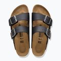 Badelatschen BIRKENSTOCK Arizona Birko-Flor black/light gray 3
