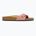 Damenpantoletten BIRKENSTOCK Madrid Birkibuc Narrow Pink Clay 2