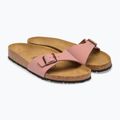 Damenpantoletten BIRKENSTOCK Madrid Birkibuc Narrow Pink Clay 3