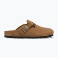 Badelatschen BIRKENSTOCK Boston Suede Leather dark tea 2