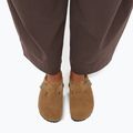 Badelatschen BIRKENSTOCK Boston Suede Leather dark tea 7
