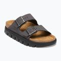 Badelatschen BIRKENSTOCK Arizona Chunky Birkibuc velvet gray