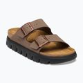 Badelatschen BIRKENSTOCK Arizona Chunky Birkibuc mocca
