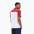 Poloshirt Herren FILA Lianshan Blocked bright white-true red 3