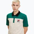 Poloshirt Herren FILA Lianshan Blocked antique white-aventurine 4