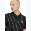 Poloshirt Herren FILA Luckenwalde black/bright white striped 4