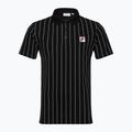 Poloshirt Herren FILA Luckenwalde black/bright white striped 5