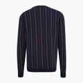 Herren Hoodie Sweatshirt FILA Lobito Pinstriped Crew black iris/two color stiped 6