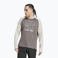 Herren Radsport Langarmtrikot adidas FIVE TEN Long Sleeve Jersey anthrazit/putty grey 3