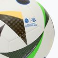 adidas Ekstraklasa Training Fußball weiß/schwarz/glow blau Größe 4 3