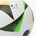 adidas Ekstraklasa Training Fußball weiß/schwarz/glow blau Größe 5 3