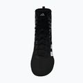 adidas Box Hog 4 Kern schwarz / Wolke weiß / reine Rubin Boxen Schuhe 5