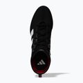 adidas Box Hog 4 Kern schwarz / Wolke weiß / reine Rubin Boxen Schuhe 7